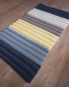 Kolorowy dywanik/chodnik ze sznurka bawełnianego 