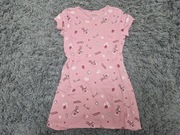 Rozm 128 sukienka z krótkim rekawem dla dziewczynki 