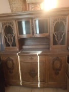 Kredens dębowy przedwojenny