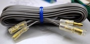 Przewód głośnikowy 2x0,2mm kabel 9,2m w dwóch odcinkach po 4,6m Nowy