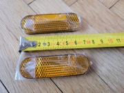 Odblaski pomarańczowe samoprzylepne 7cm 2 sztuki