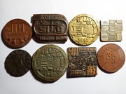 Medale okolicznościowe PRL 8 szt.