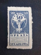 Opłata Stemplowa 50 Pf * 1920r.