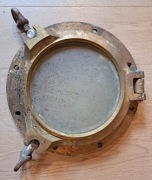 Luk okrętowy mosiężny zabytkowy MARYNISTYKA