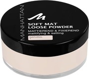 Manhattan Soft Mat Loose Powder Puder, 1 Natural