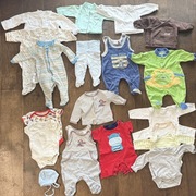 Zestaw ubranek chłopięcych dla noworodka 50 cm 