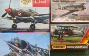 Matchbox, Frog, Iskra model (ex Novo), Mikro72 zestaw 4 modeli 1/72.