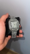 Zegarek Cartier Iced out
