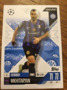 MATCH ATTAX EXTRA 2024/25 SQUAD UPDATE 27 HENRIKH MKHITARYAN INTER