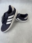 Buty męskie sportowe skórzane Adidas Courtblock granatowe rozmiar 44
