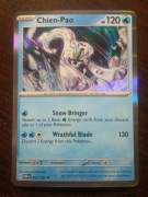 HOLO Chien-Pao 057/182 Karta POKEMON TCG S&V Paradox rift