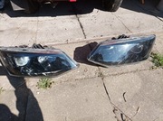 Lampy przednie Skoda Fabia 3 black uszkodzenia 