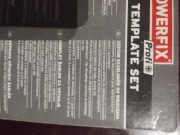 Zestaw szablonów do wiercenia powerfix 