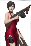 Figurka druk 3D żywica " Ada Wong - Resident Evil - F563 "- 120 mm