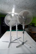 Wentylator stojący 45W . Trzy tryby pracy . Obrotowa głowica