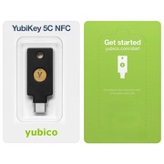 Yubico YubiKey 5C NFC (USB-C) Klucz U2F / 2FA. Zabezpiecz swoje konta!