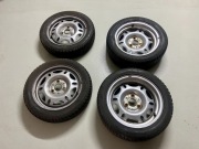 koła stalowe + opony zima, Smart, komplet 