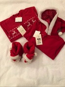 Świąteczny komplet dla maluszka. Rozm 68