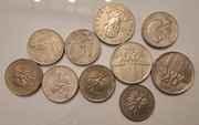 Zestaw starych monet PRL