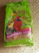 Karma dla dużych i małych papug Multifit 2kg