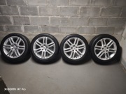 Do sprzedania felgi aluminiowe z oponami 17 cali opel oryginalne .  