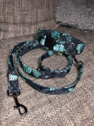 Smycz przepinana 3 cm 200cm Cobalt_Dog_Handmade