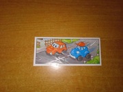 Autka Instrukcja obsługi ulotka karteczka od kinder niespodzianki