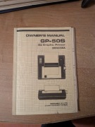 Seikosha GP-50S - instrukcja drukarki