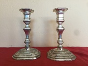 Stylowe Świeczniki 2 szt. Vintage Świecznik Antyk