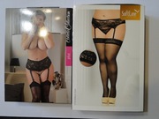 Stringi Cottelli xxxxl + Pończochy + Maska