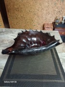 Szkło Murano Patera Muszla Lata 70 oryginał 