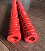 Sprężyna tłocznikowa czerwona ISO10243