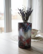 WAZON GALAKTYKA HANDMADE VINTAGE UNIKAT RĘKODZIEŁO