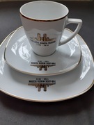 Filiżanka kolekcjonerska + spodek talerzyk lubiana