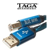 Kabel audiofilski USB A-B polskiej firmy TAGA Harmony Blue TUD-20 1.5m