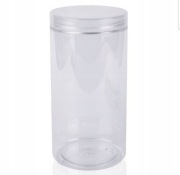 Pojemniczek, opakowanie, słoik plastikowy zakręcany PET