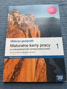 Oblicza geografii 1 maturalne karty pracy zakres rozszerzony