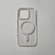 NOWE Etui iPhone 16 Pro Przezroczyste + MAGSAFE Ładowanie Indukycjne