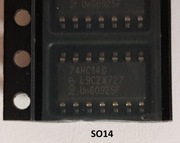 74HC14D  Hex inverting Schmitt trigger