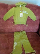 Zestaw bluza i spodnie bawełniane 86