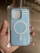 Etui - Iphone 16 pro blue (niebieski)