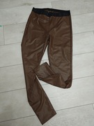 Nowe leginsy z eko skóry w roz L Xl