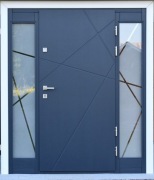 Drzwi zewnętrzne Drzwi dębowe Drzwi drewniane 