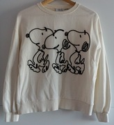 ++ Bluza Zara Peanuts, biała r.152 ++