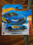 Nowa 2018 Honda Civic Type R Hot Wheels model 123/250 kolekcja 2025 resorak