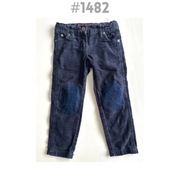 Spodnie sztruksy rurki 2-3lata 24-36miesięcy 92-98cm Lupilu #1482