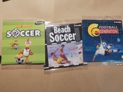 3 nowe gry nestle soccer  folia zestaw gier retro