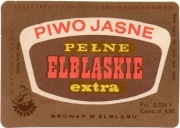 etykieta piwna - browar Elbląg