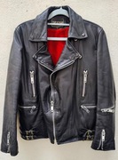 Kurtka skórzana, motocyklowa, vintage