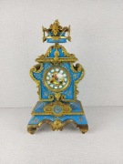 Zabytkowy zegar kominkowy salonowy Sevres Francja XIX